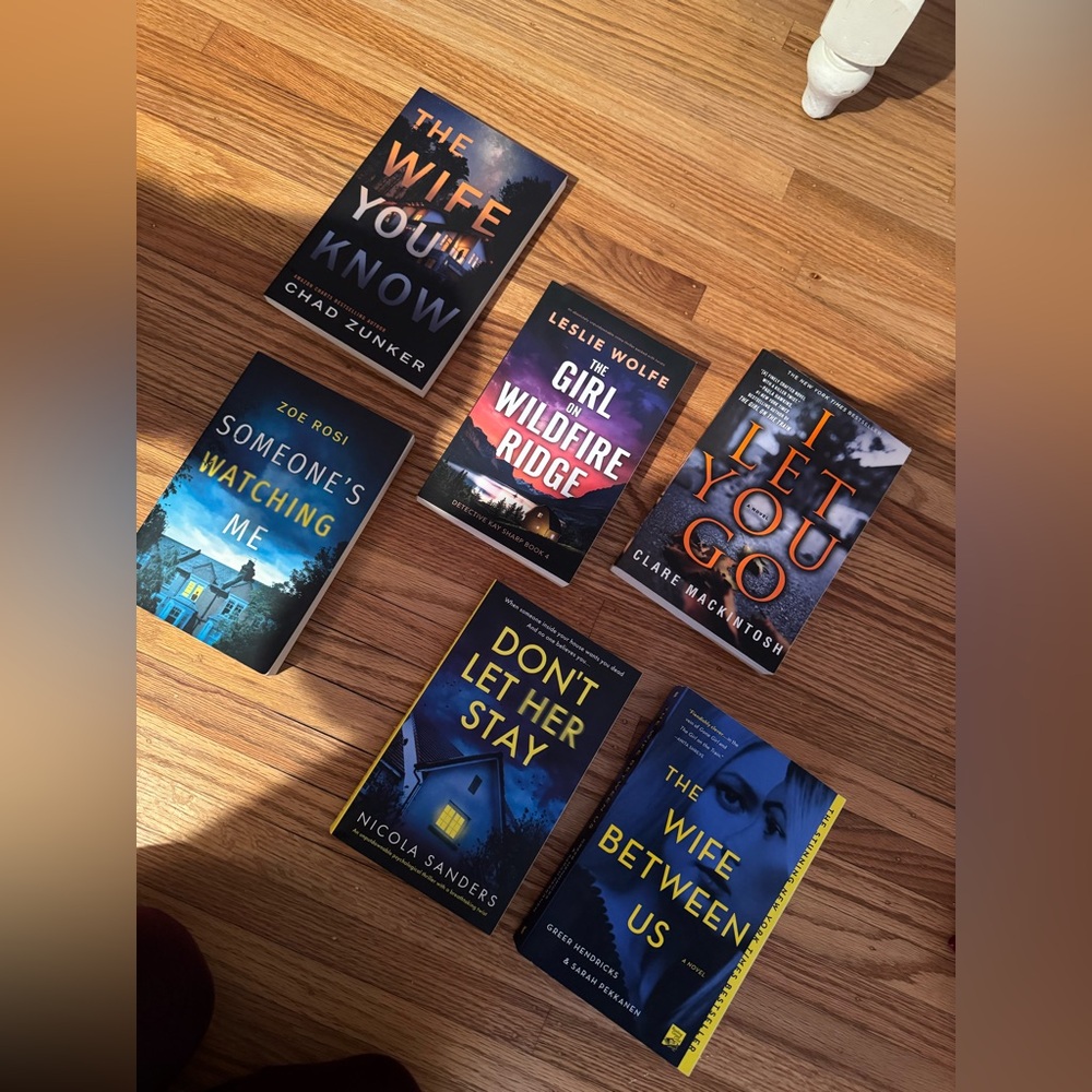 Lot of Thriller Books